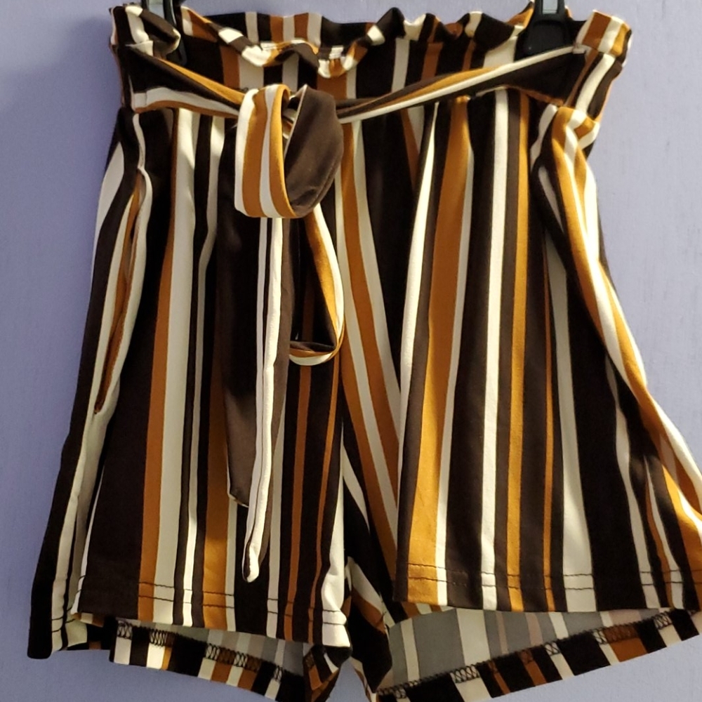 Striped Camp Shorts